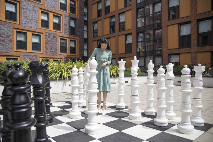 Nido-West-Hampstead-Courtyard-Chessboard-Unilodgers