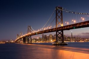 Bay Light Golden Gate Bridge San Francisco